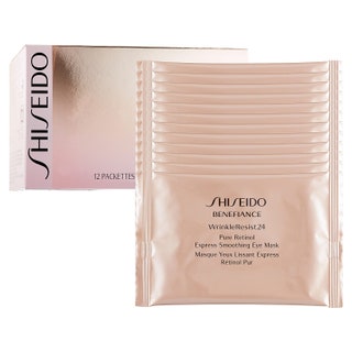 Shiseido патчи Benefiance Pure Retinol Instant Treatment Eye Mask. Идеальные патчи для путешествий. Наклеиваешь — и...