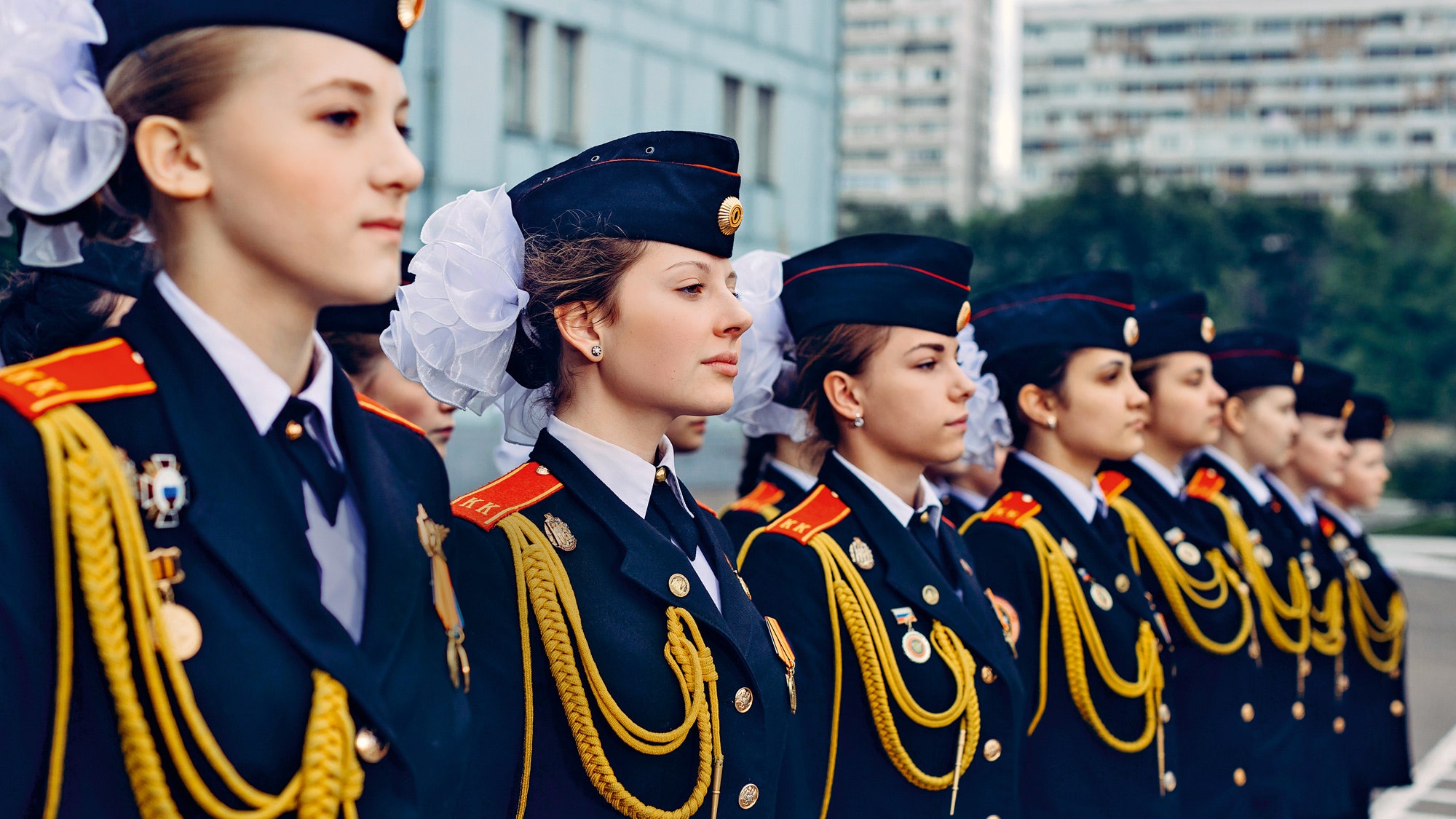 Репортаж из кадетского корпуса как живут девочки в военной форме