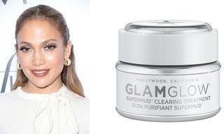 Выбор Дженнифер Лопес GlamGlow маска Supermud Clearing Treatment.
