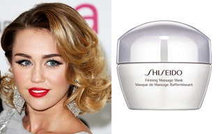 Выбор Майли Сайрус Shiseido маска Firming Massage Mask.