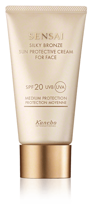 Kanebo Sensai солнцезащитный крем для лица Silky Bronze Sun Protective Cream For Face SPF 20. Мой самый любимый крем для...