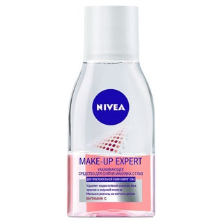 Средство для удаления макияжа с глаз с витамином С MakeUp Expert Nivea. Действует сразу в двух направлениях прозрачная...