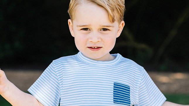 Принца Джорджа назвали детской иконой стиля