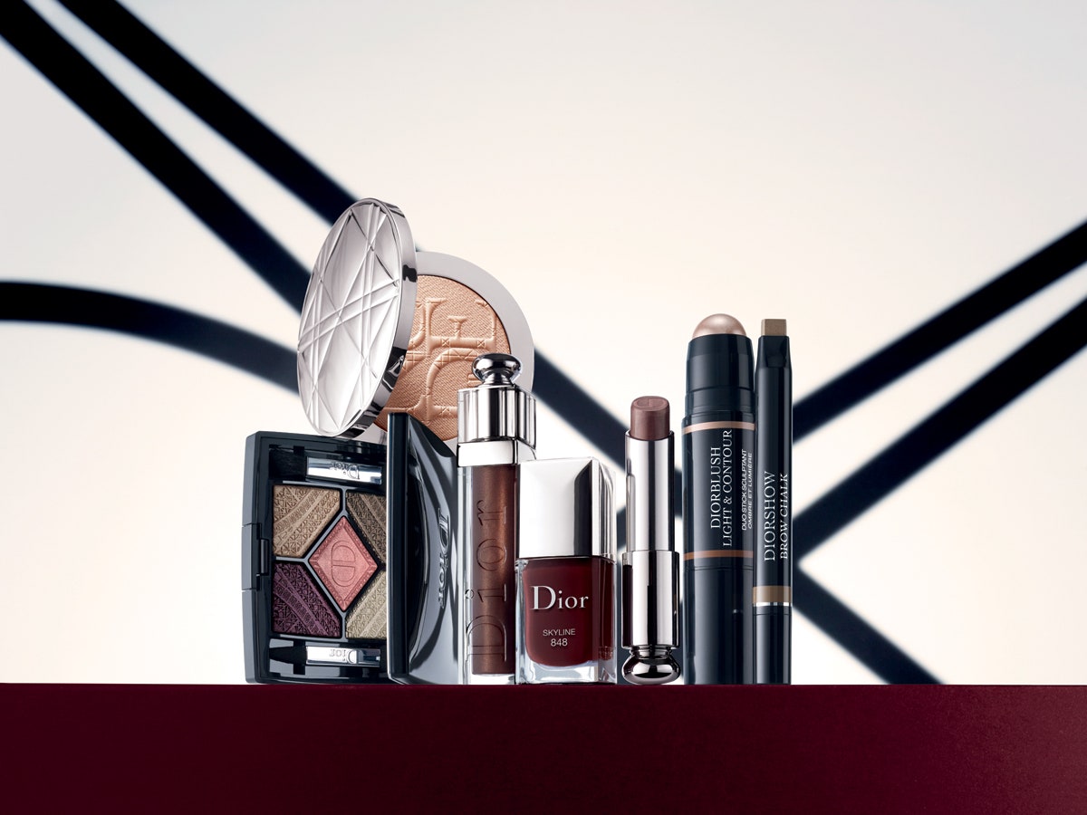 Skyline от Dior осенняя коллекция макияжа вдохновленная игрой света на Эйфелевой башне | Allure
