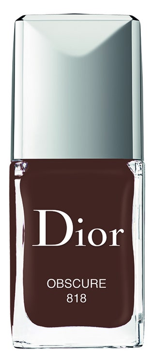 Dior лак для ногтей Vernis. Оттенок Obscure