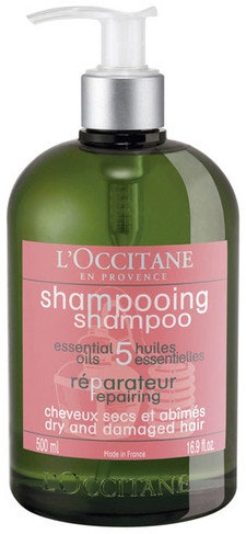 L'Occitane 5 Essential Oils Shampoo. Лаванда герань илангиланг сладкий апельсин ангелика  можно полюбить уже только за...