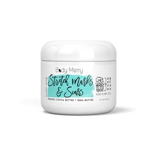 Body Merry крем Stretch Marks  Scars Defense Cream. Состав основан на органике масло ши какаобобы алоэ вера витамины...