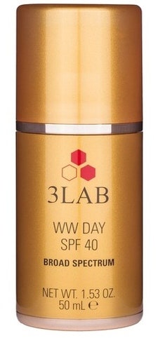 WW дневной крем для лица антивозрастной придающий сияние SPF 40 3LAB.