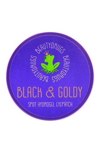 Корейские гидрогелевые патчи для области под глазами Black  Goldy Spot Hydrogel Eyepatch Beautydrugs.