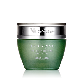 Ночной крем против морщин NovAge Ecollagen Oriflame.