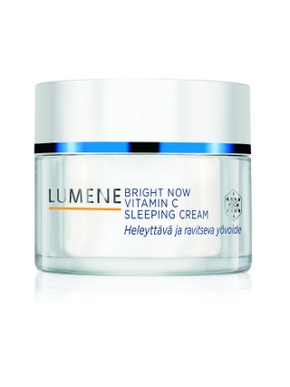 Ночной кремсон Bright Now Vitamin C Lumene.