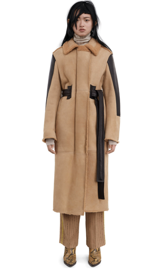 Acne Studios пальто с поясом €3500.
