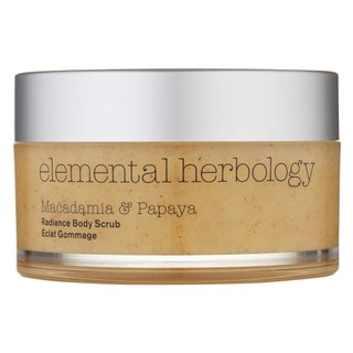 Elemental Herbology скраб для тела Macadamia and Papaya Body Scrub 45. Идеально подходит для постотпускной кожи и...