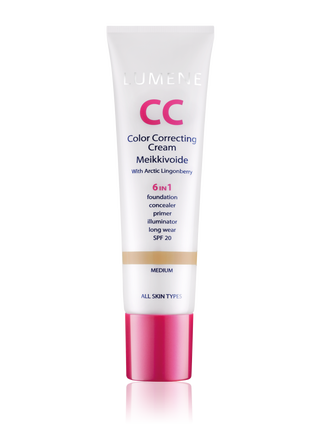 Lumene ccкрем Color Correcting Cream.