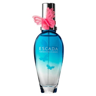 Turquoise Summer Escada. Ананасы клубника ванильное мороженое  запах отпуска и каникул.