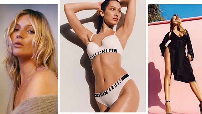 Кейт Мосс Белла Хадид и другие в рекламной кампании Calvin Klein осеньзима 201617