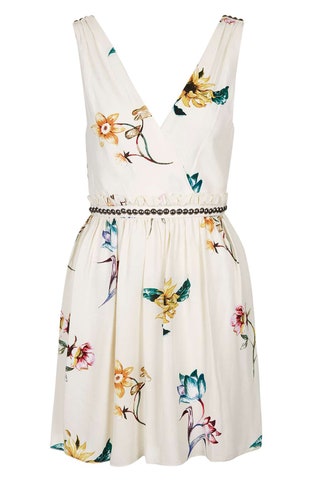 Topshop платье Floral Wrap Front Sun Dress 2254 руб.