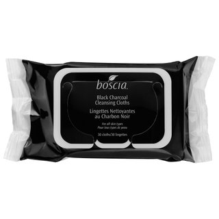 Boscia очищающие салфетки Black Charcoal Cleansing Cloths.
