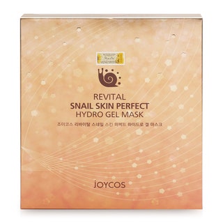 Joycos восстанавливающая гидрогелевая маска с улиточным муцином Revital Snail Skin Perfect Hydro Gel Mask.
