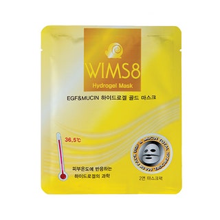 WIMS8 гидрогелевая маска для лица Hydrogel gold mask.