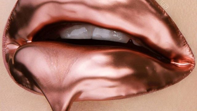 Красивый макияж губ картины на губах на фото из инстаграма бьютиблогеров | Allure