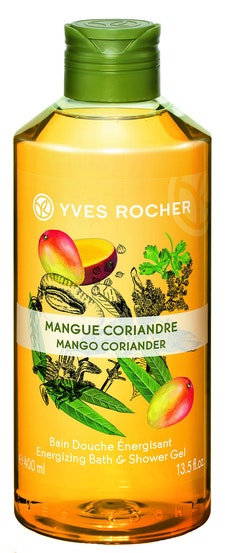 Гель для душа и ванны «Манго  кориандр» Yves Rocher. Превращаясь в воздушную пену гель нежно очищает кожу. Аромат...