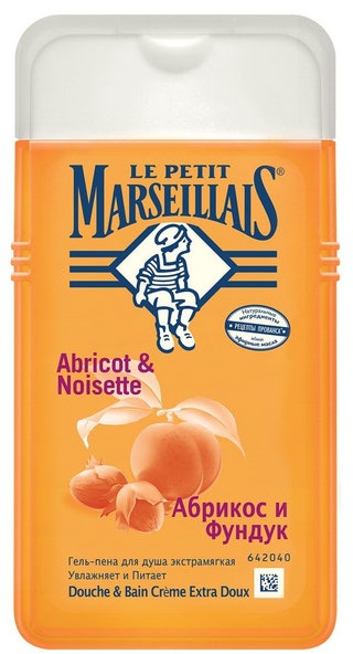 Гельпена для душа «Абрикос и фундук» Le Petit Marseillais. Абрикос согретый лучами южного солнца смягчает кожу. А фундук...