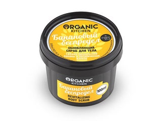 Скраб для тела Organic Kitchen «Банановый беспредел» Organic Shop. Нежный скраб деликатно очищает кожу подходит для...