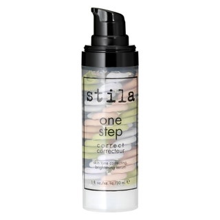 Stila корректирующая сыворотка One Step Correct 36. Зеленый цвет нейтрализует покраснения и высыпания персиковый...