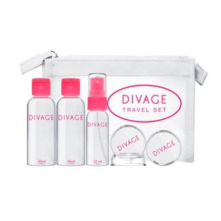 Divage Accessorizes  369 руб.  косметичка   флакон 50 мл   флаконспрей 22 мл  баночка 10 г .