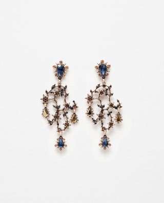 Zara серьги цветные.