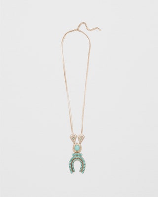 Zara длинное ожерелье.