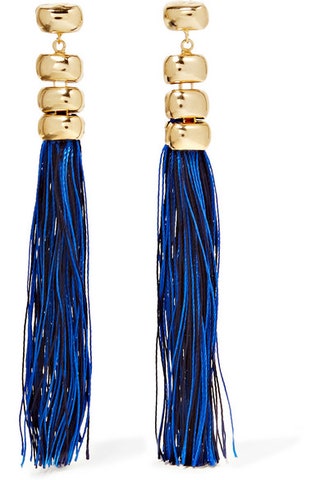 Rosantica Atena серьги Tasseled Goldtone Earrings.