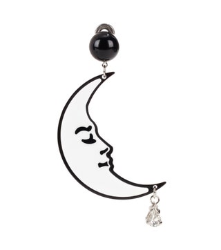 Miu Miu серьги Crystalembellished Clipon Earring.