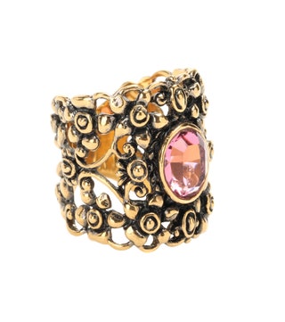 Gucci браслет Crystal Embellished Ring.