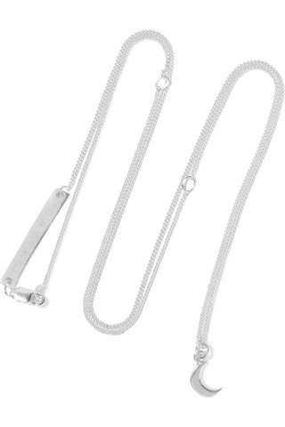 Cornelia Webb ожерелье Charmed Lunar Silverplated Necklace.