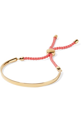 Monica Vinader браслет Fiji Goldplated Bracelet.