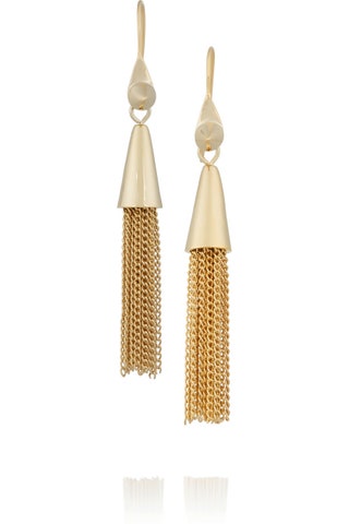 Eddie Borgo серьги Goldplated Earrings.