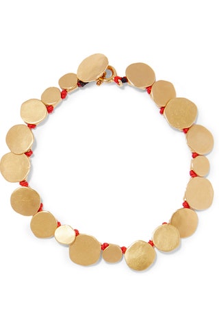 Katerina Makriyianni браслет Goldplated bracelet.