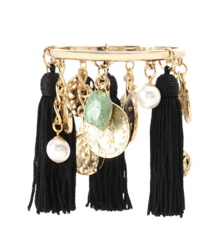 Oscar de la Renta браслет Tassel Charm Bracelet.