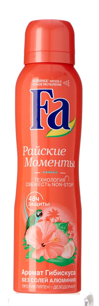 Fa. дезодорантспрей «Райские моменты» 50 руб.