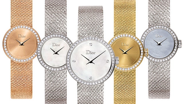 Аксессуары дня новая версия знаменитых часов La D de Dior