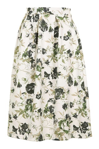 Topshop юбка Floral CoOrd Pleated Midi by Wal G 1690 руб.