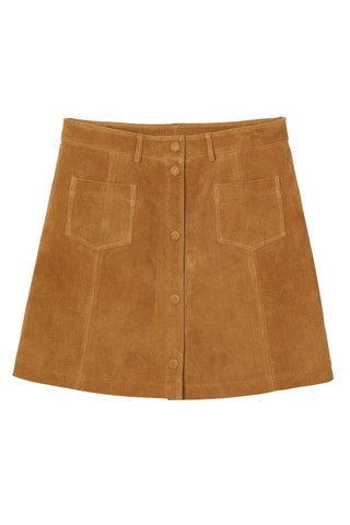 Monki юбка Rudy Suede Skirt 3900 руб.
