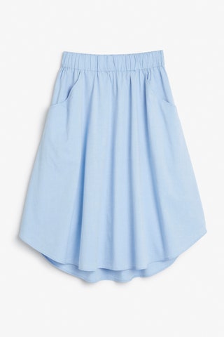 Monki юбка Cotton Aline Skirt 1625 руб.