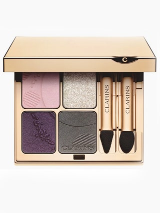 Палетка теней Ombre Minerales 4 couleurs VibrantLight от Clarins 1950 руб.