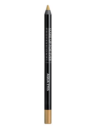 Золотой водостойкий карандашлайнер Aqua Eyes от Make Up For Ever 740 руб.