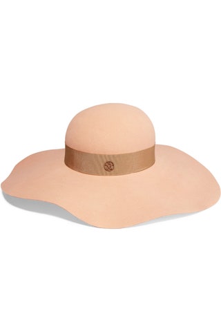 Maison Michel шляпа Lucia Widebrim Rabbitfelt hat.