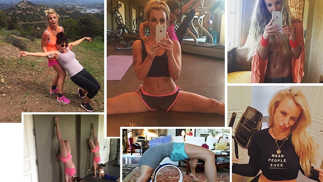 Лучший пресс Instagram 20 мотивирующих фото Бритни Спирс