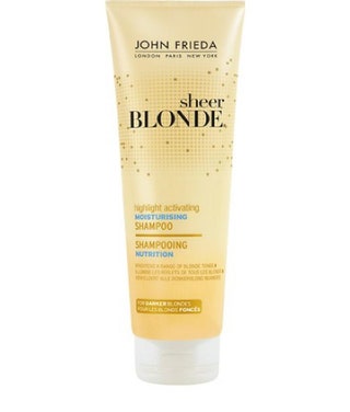 John Freida шампунь Sheer Blonde Highlight Activating Moisturizing Shampoo.